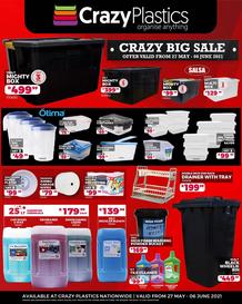 Crazy Plastics : Crazy Big Sale (27 May - 06 June 2021)