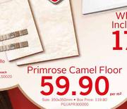 Primrose Camel Floor 350x350mm PG1APR300000-Per Sqm