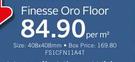 Finesse Oro Floor 408x408mm-Per Sqm