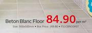 Beton Blanc Floor 500x500mm-Per Sqm