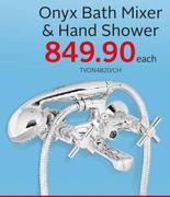 Amalfi Onyx Bath Mixer & Hand Shower