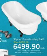 Slipper Freestanding Bath AQWHFS0017BCT-Each