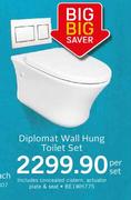 Diplomat Wall Hung Toilet Set-Per Set