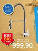 Padova Spring Kitchen Mixer TVK1PD35/CH-Each