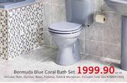 Bermuda Blue Coral Bath Set-Per Set