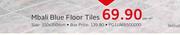 Mbali Blue Floor Tiles-350x350mm Per Metre Square