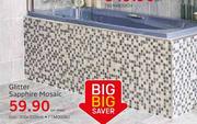 Glitter Sapphire Mosaic-Per Sheet