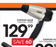 Everyday Value Hairdryer 1200W