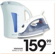 Pineware Kettle Or Iron-Each