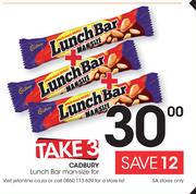 Cadbury Lunch Bar Man Size-For 3