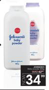 Johnson's Baby Powder-400g 