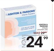 Ashton & Parsons Infants Powders-20s