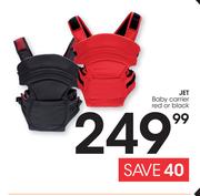 Special Jet Baby Carrier Red Or Black 