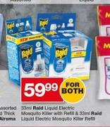Doom Multi Insecticide-300ml,Jeyes Home Raid Liquid Electric Mosquito Killer-33ml 