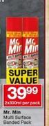 Mr.Min Multi Surface Banded Pack-2 x 300ml Per Pack