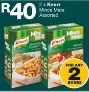 Knorr Mince Mate Assorted-For 2