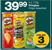 Pringles Chips Assorted-3 x 110g