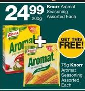 Knorr Aromat Seasoning Assorted-200g Each Free Knorr Aromat Seasoning Assorted-75g 