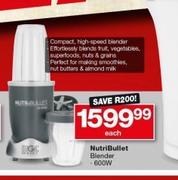 Nutri Bullet Blender 600W