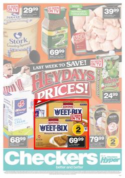 Checkers : Heydays Prices (19 Feb - 25 Feb 2018), page 1