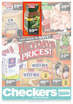 Checkers : Heydays Prices (19 Feb - 25 Feb 2018), page 1