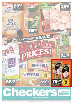 Checkers : Heydays Prices (19 Feb - 25 Feb 2018), page 1