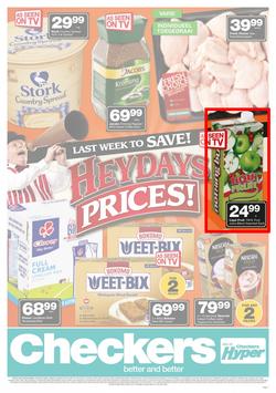 Checkers : Heydays Prices (19 Feb - 25 Feb 2018), page 1