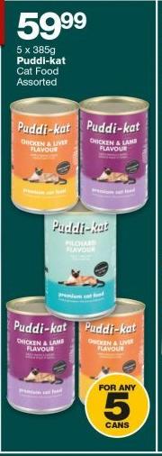 Special Puddi Kat Cat Food 5x385g m.guzzle .za