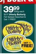 Utterly Butterly Fat Spread Assorted-500g Each