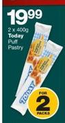 Today Puff Pastry-2 x 400g