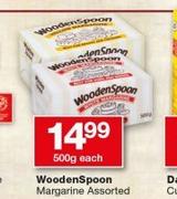 Woodenspoon Margarine Assorted-500g Each