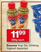Danone Yogi Slip Drinking Yoghurt Assorted-500g Each
