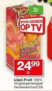 Liquid-Fruit 100% Vrugtesapmengsel Verskeidenheid-2L Elk