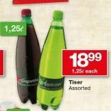 Tiser Assorted-1.25L Each