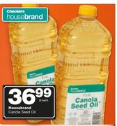 Housebrand Canola Seed Oil-2L Each