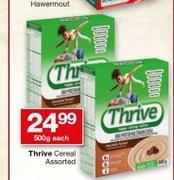 Thrive Cereal Assorted-500g Each