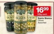 Santa Biance Olives Assorted-335g Each