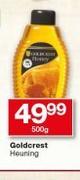 Goldcrest Heuning-500g 