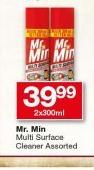 Mr. Min Multisurface Cleaner Assorted-2 x 300ml