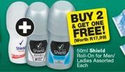 Shield Roll-On For Men/ Ladies Assoretd-For 3