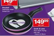 Cook & Love Non-Stick Frying Pan Set 24cm & 28cm-Per Set