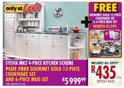 Sylvia MK2 4-Piece Kitchen Scheme