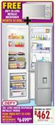 Defy 281L Water Dispenser Metallic Fridge+ Free Defy 20L Metallic Microwave