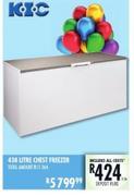 KIC 438L Chest Freezer