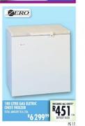 Zero 180L Gas Eletric Chest Freezer
