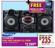 Samsung 2.0 F630 Hi-Fi+ Free Samsung Cell Phone