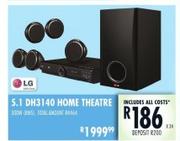 LG 5.1 DH3140 Home Theatre