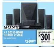 Sony 5.1 DZ350 Home Theatre System