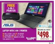 Asus Laptop With 3-In-1 Printer
