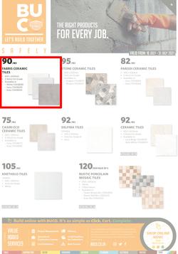 BUCO (16 July - 31 July 2021) | Valid in Bloemfontein, Kathu, Kimberley, Klerksdorp, Welkom, page 1